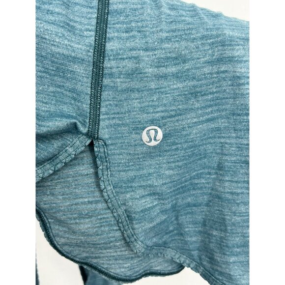 Lululemon Women Racerback Tank Top Blue Heather Small S Athletic Sleeveless EUC - Picture 7 of 7